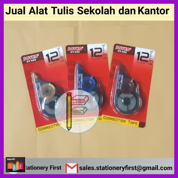 

Silutala- Correction Tape Joyko Ct-522 12M Grosir -Ori.