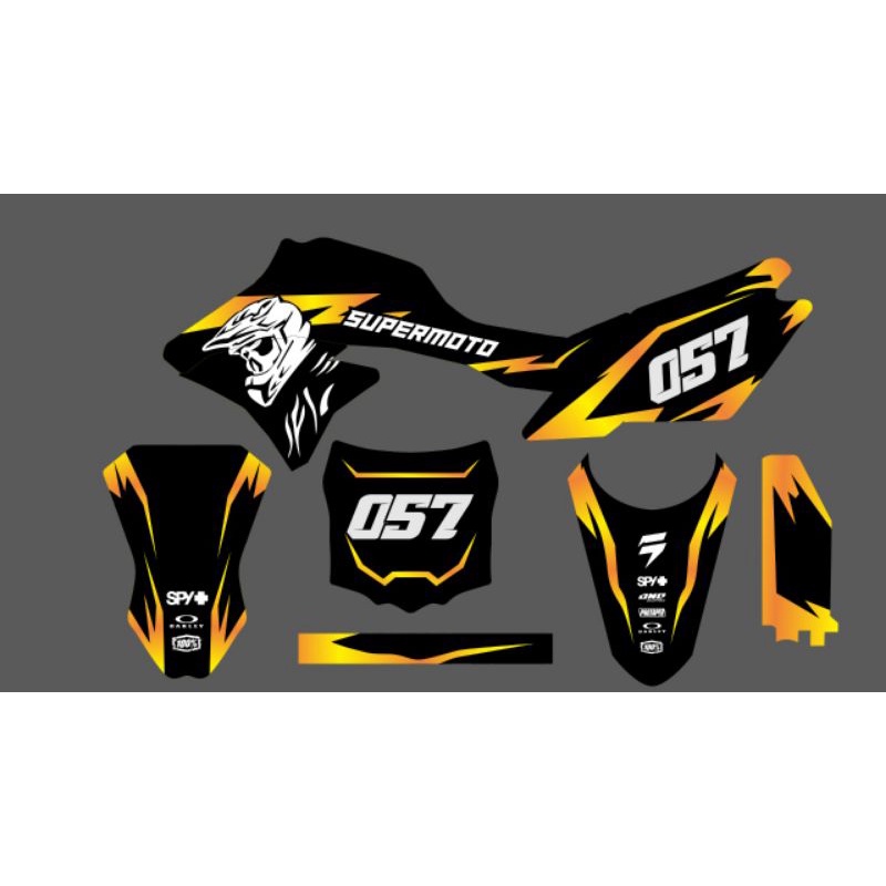 DECAL DTRACKER GOLD CUSTOM