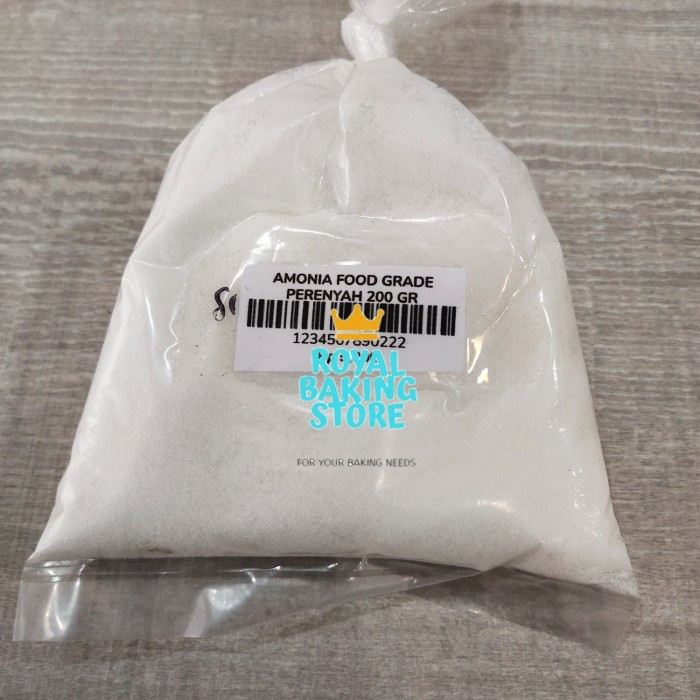 

MURAH Amonia food grade 200 gr / perenyah