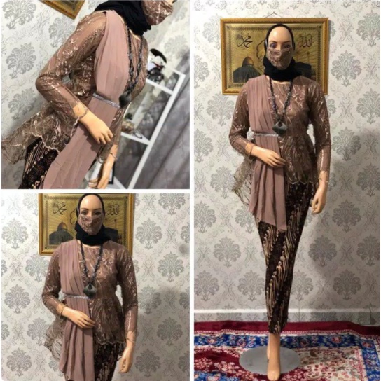 COD - SETELAN KEBAYA MODERN / KEBAYA SELENDANG / KEBAYA WISUDA / KEBAYA PESTA / KEBAYA KARTINI / TUN