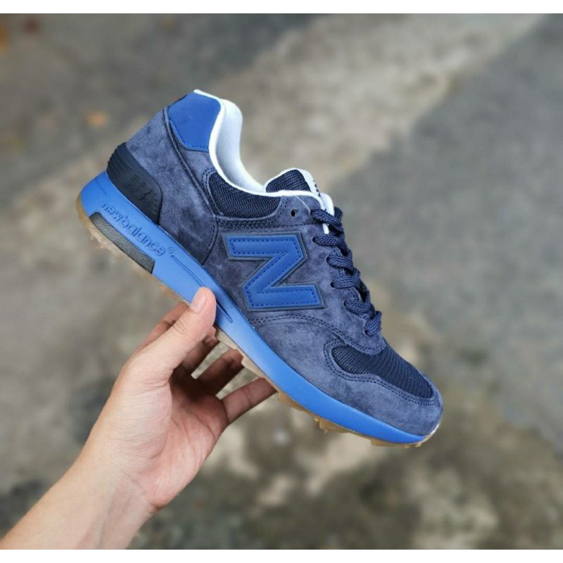 Sepatu NB 1400 Blue Suede Buat Cowok