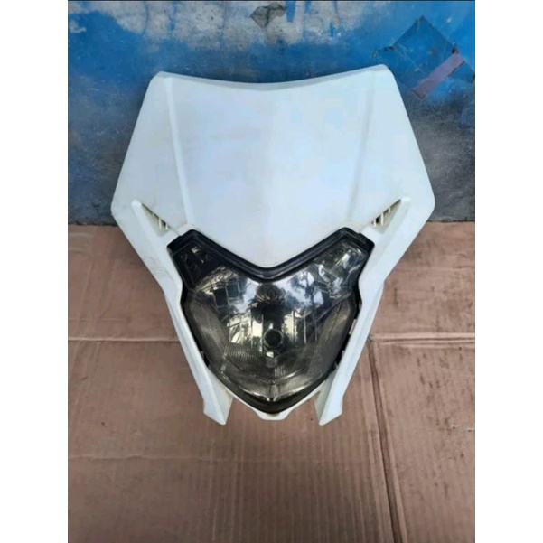 Batok lampu depan set speedometer spidometer kilometer Crf 150 L original copotan cover batok replek