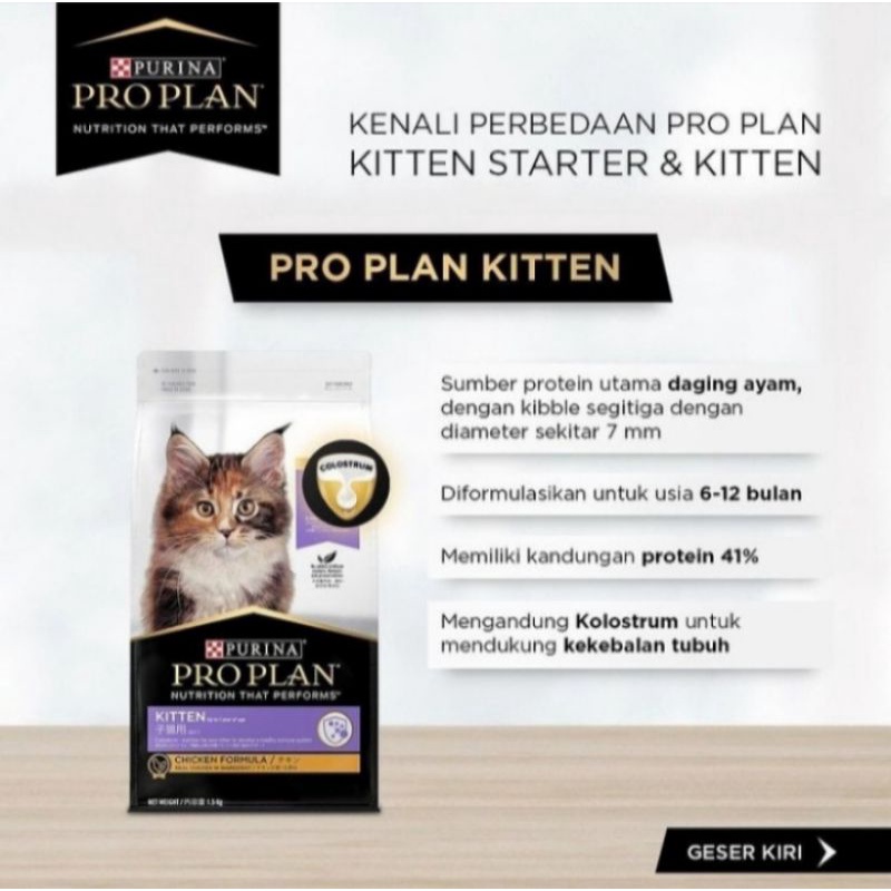 GRAB GOJEK PROPLAN 7KG KITTEN CHICKEN