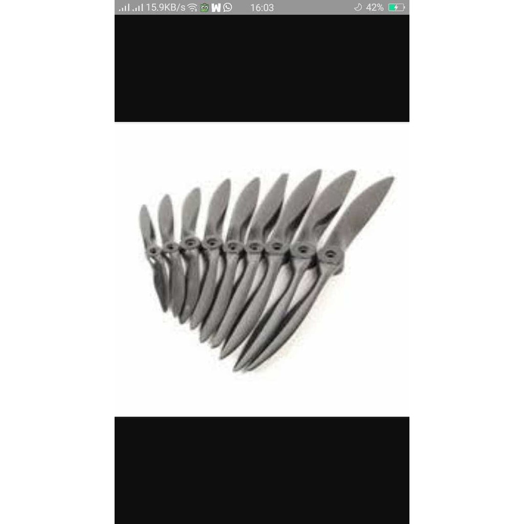 Pesawat Rc - Drone Quapcopter - Drone Blackhawk Propeller Apc Engine 9X6 Produki Tebaik