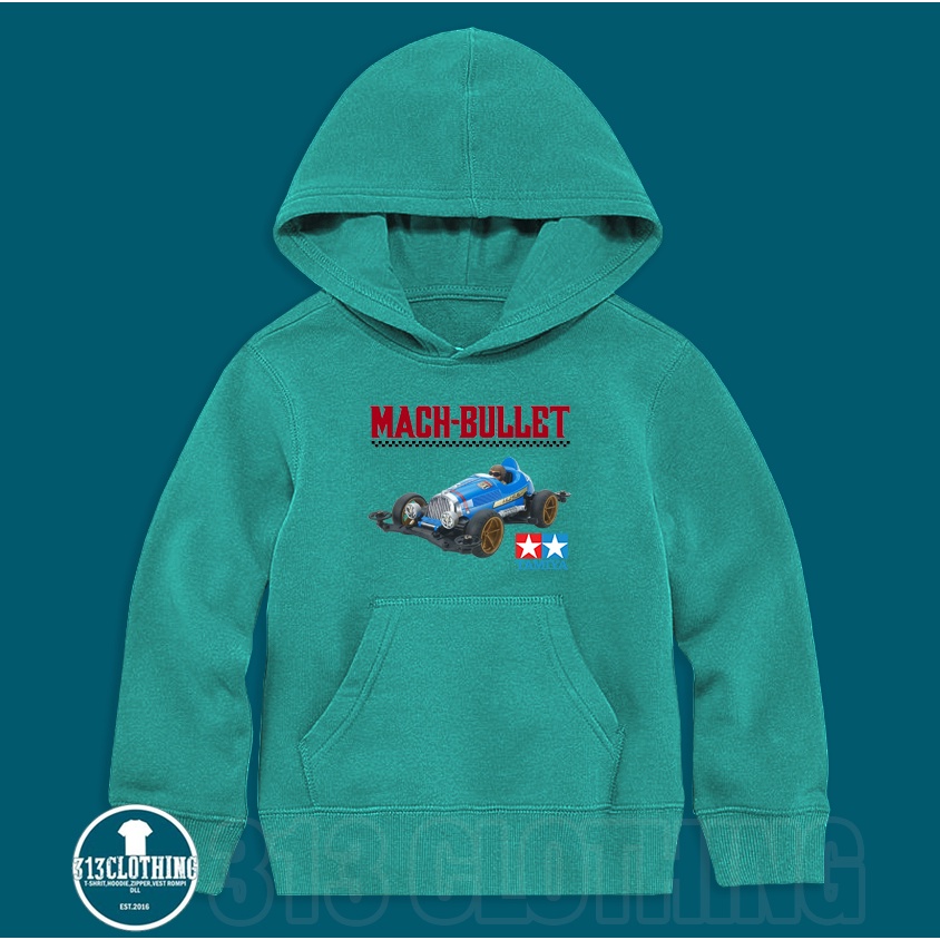Jaket Hoodie Anak Tamiya Mach Bullet Hoodie Sweater Anak Tamiya