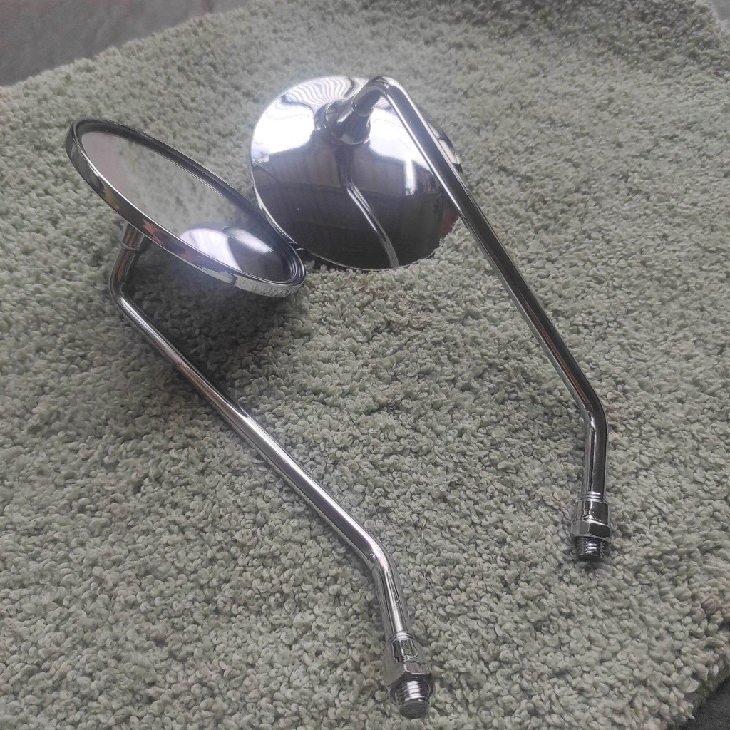 SPION HONDA RETRO/BULAT TANGKAI PANJANG, UNTUK MONTOR HONDA SCOOPY, BEAT, VARIO, GENIO, SUPRA-SPION 
