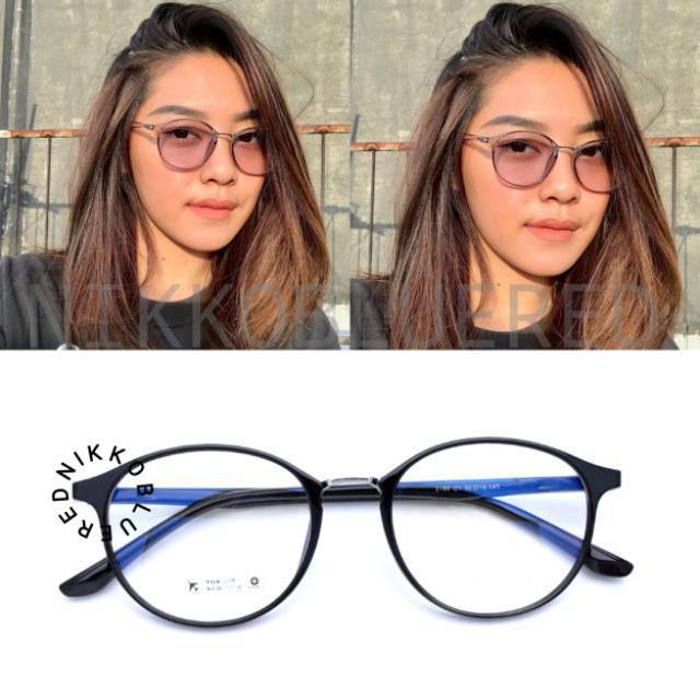 Paket Kacamata 2168 , Gratis Lensa Minus, Kacamata Antiradiasi, Kacamata korea