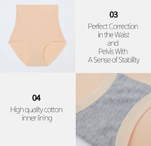 CHUU x Cointimo collab. -5kg Body Shaper suction seamless panty (2 colors) 100% original