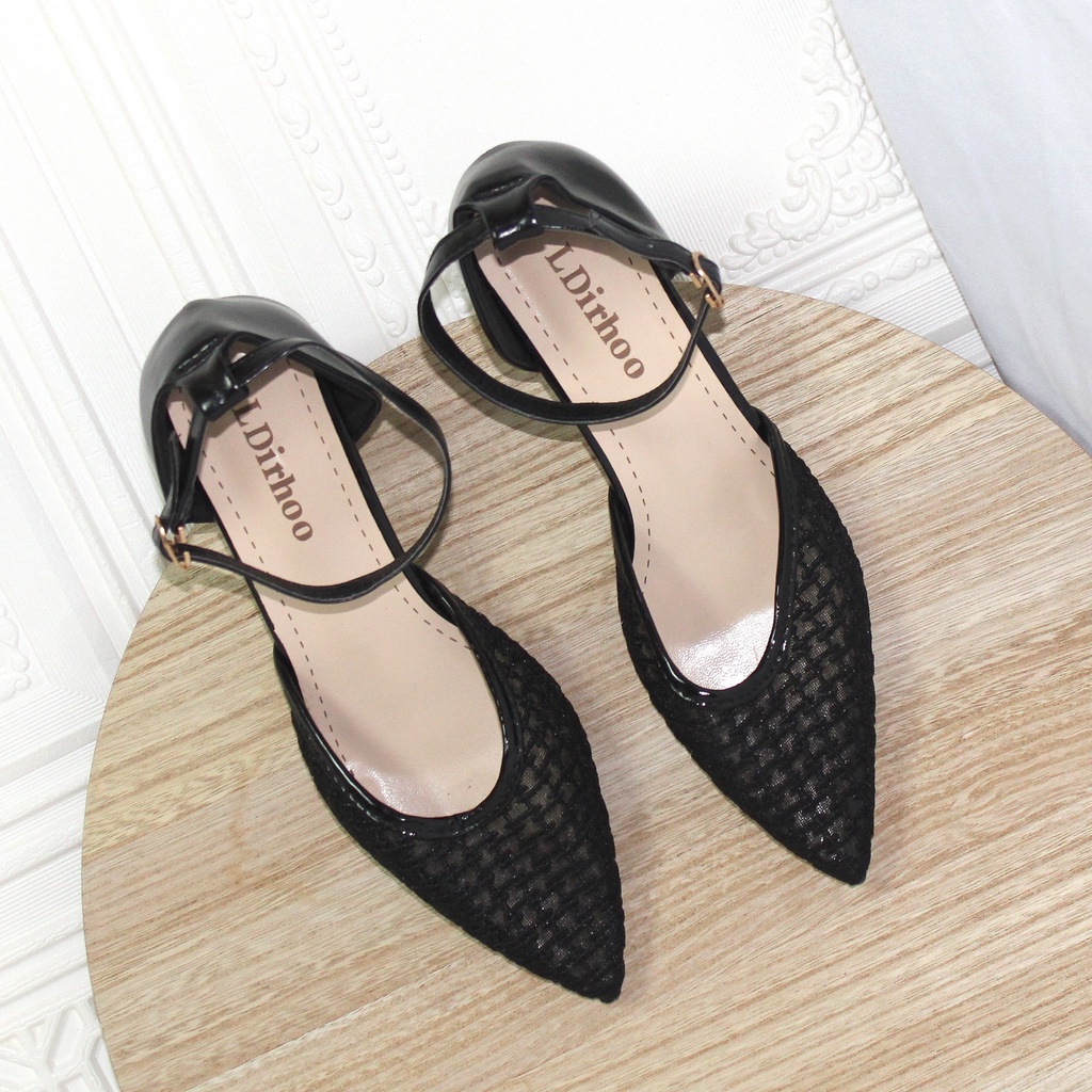 Free Box Sepatu Hak NS511 Heels Import Fashion Korea Wanita Elegan