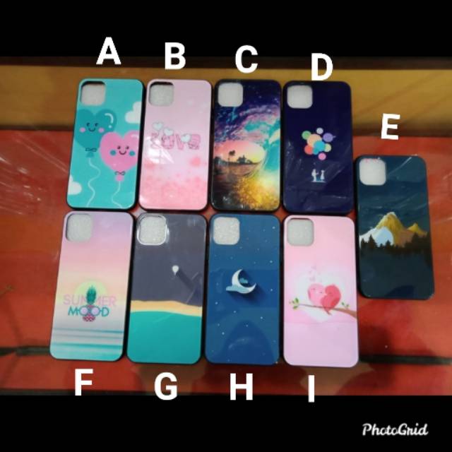 Case NT case gambar bahan kaca Iphone 11 promax