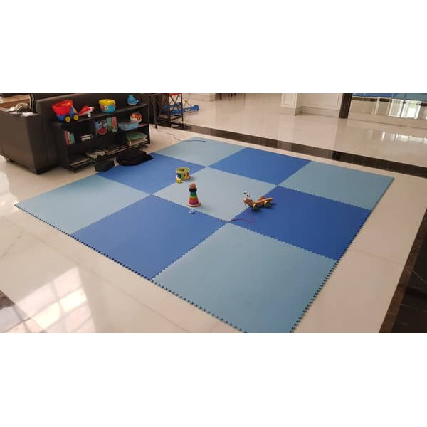 Eva Matras Puzzle Polos - Matras Puzzle - Alas Lantai Bayi 60x60x1 cm (isi 4 pcs)