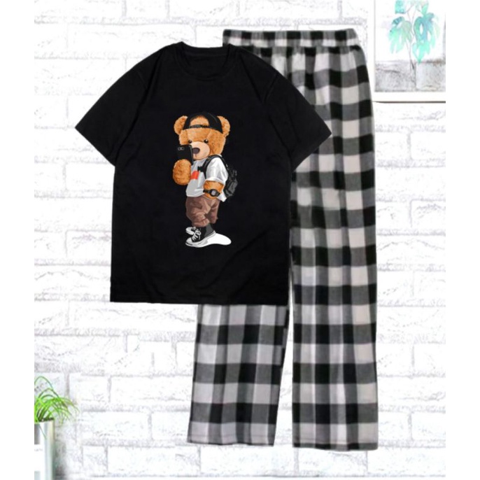 SET KULOT FASHION BEAR SELFIE