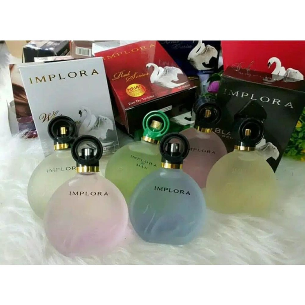 Implora parfum Eau De Toilette perfume swan angsa bebek EDT minyak wangi tubuh (VHJKT)