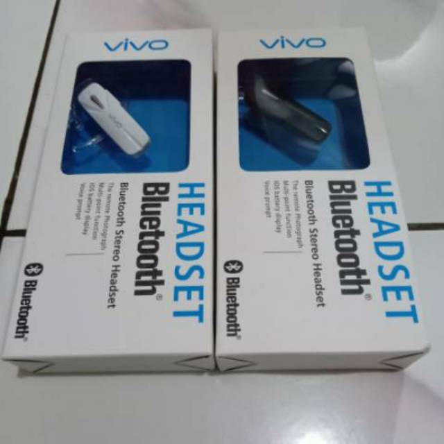 Handsfree handset earphone bluetooth vivo headset wireless vivo