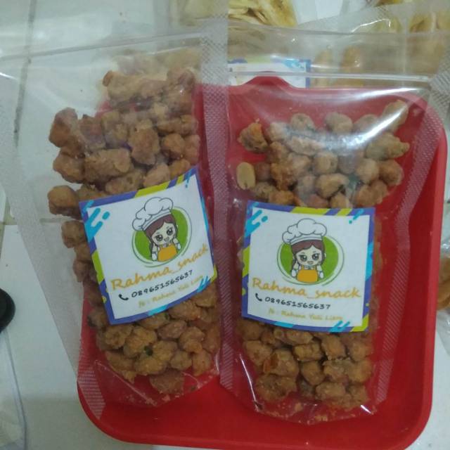

{ termurah } Kacang kribo/ manis /pedes/kacang telor )laris snack