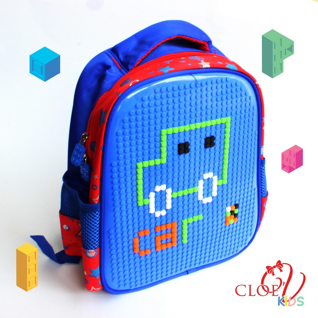 CLOEVKIDS - TAS ANAK laki-laki perempuan anak TK PG SD LEGO