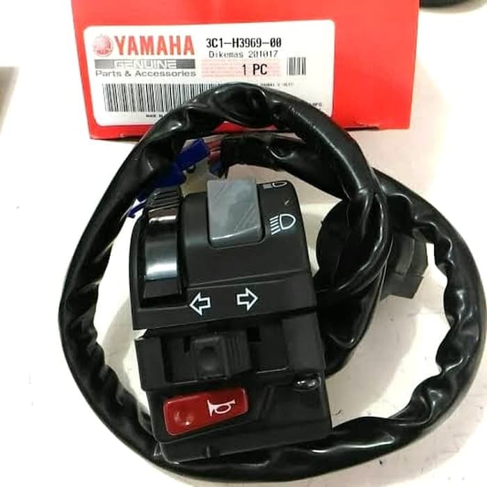 Saklar Dimmer Klakson Lampu Sein kiri - Vixion Asli Yamaha 3C1-H3969-00