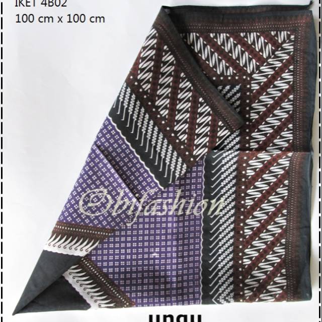 IKET LEMBARAN UDENG SEGI EMPAT