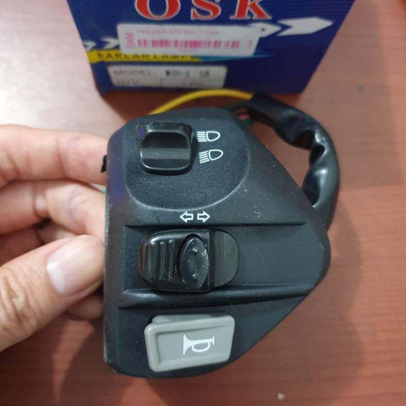 holder kiri mio j mio gt tombol klakson riting lampu dim jauh dekat soul gt saklar lampu bina osk