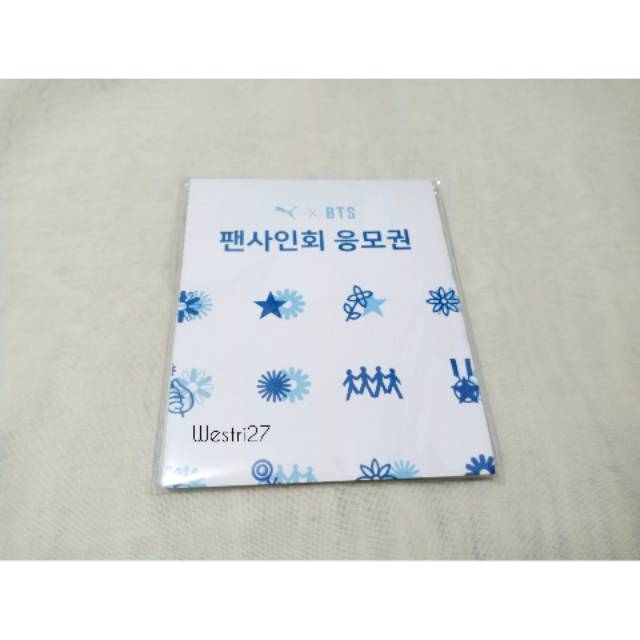 PUMA X BTS COURT STAR PHOTOCARD