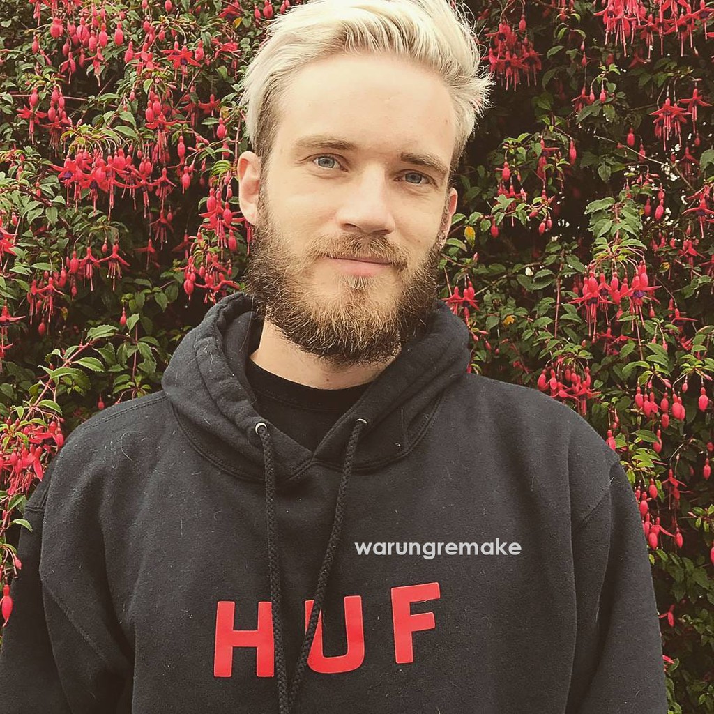 JACKET HOODIE PEWDIEPIE HUF