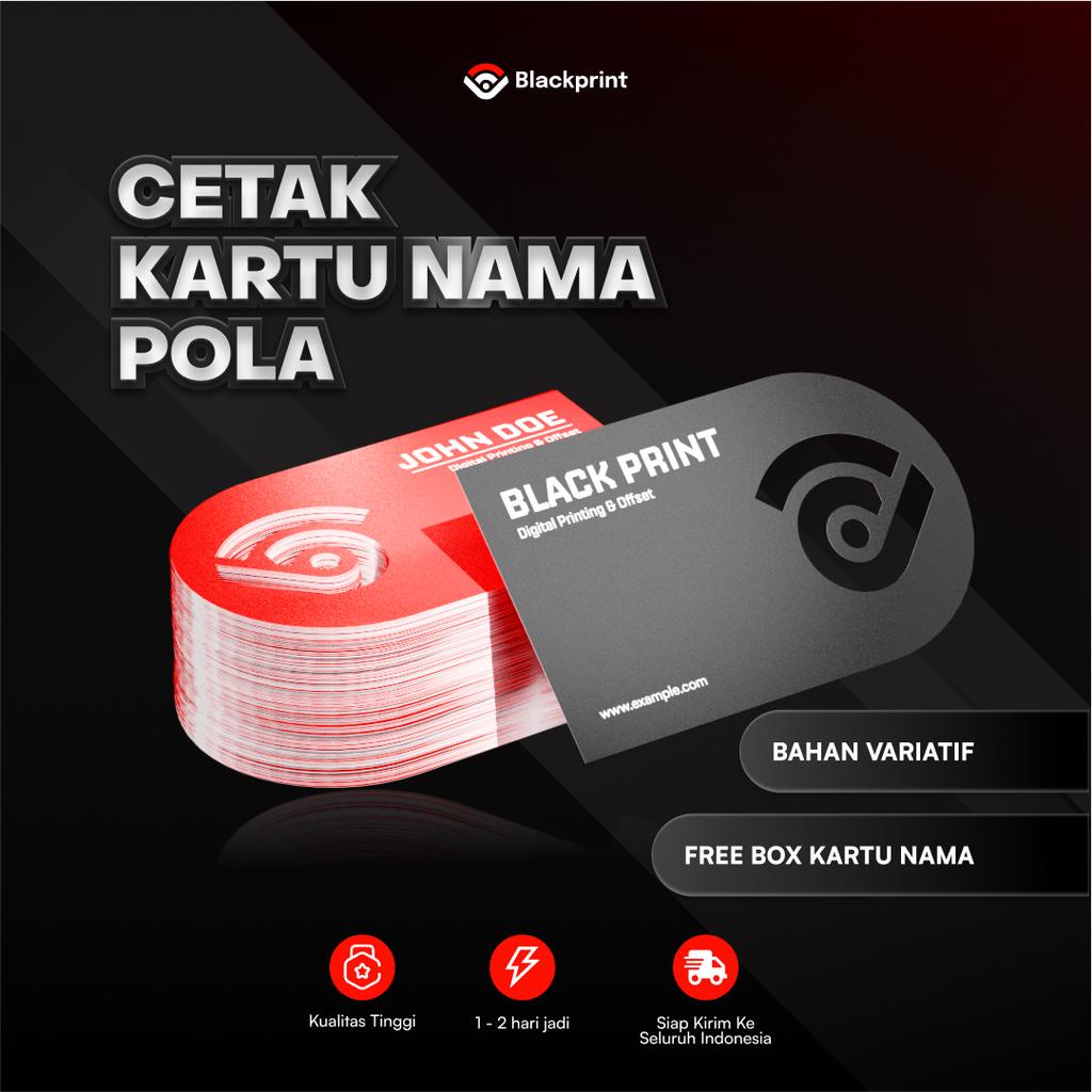 

Kartu Nama Pola 100 pcs / Kartu Nama Custom / Business Card