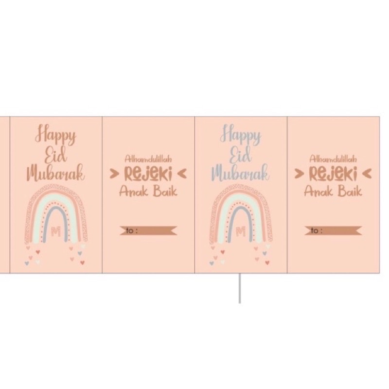 

Amplop THR Lebaran Idul Fitri untuk Anak dan Dewasa Mamaloveit | Eid Ied Envelope tema Earth Tone Rainbow hits kekinian nude angpau coklat gold pastel