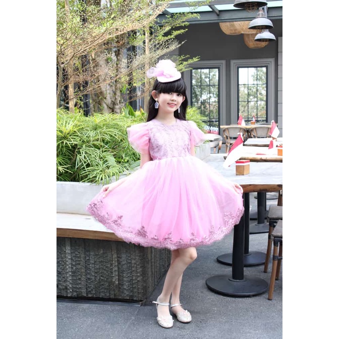 Dress Party Silvia Free Bando Royal