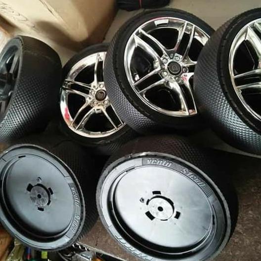 Lapisan Ban Karet Mobil Aki Pliko, Unikid, Pmb, Etc Kw4 Bombastis