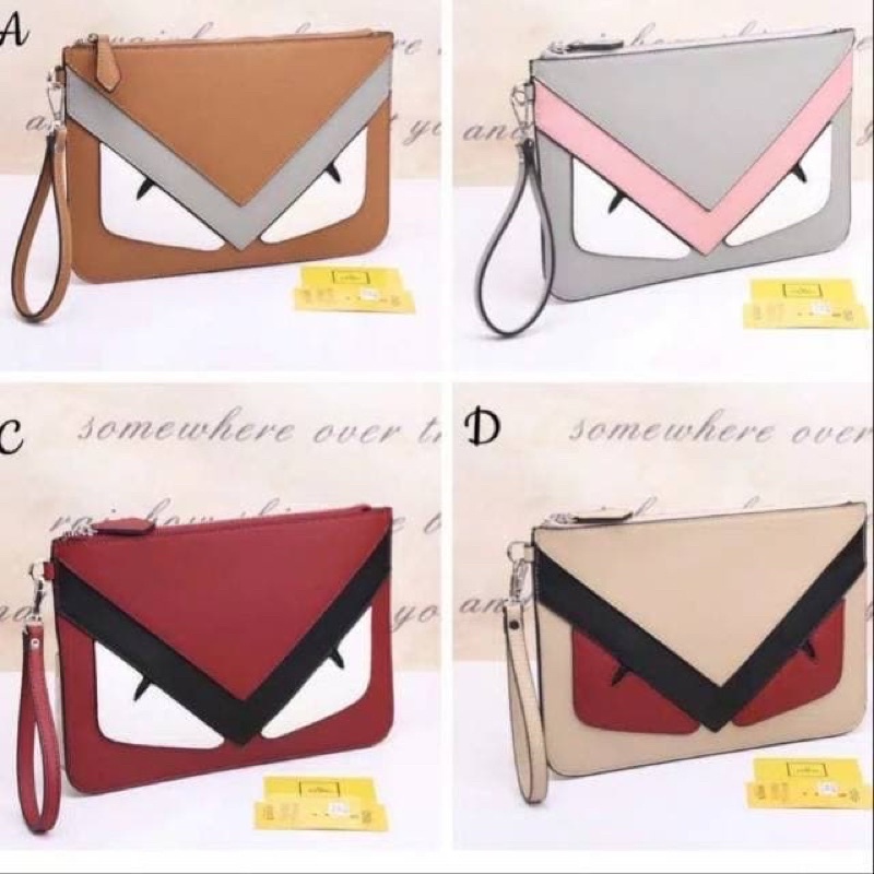 Fendi Monster Clutch