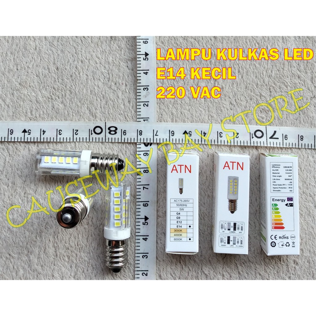 LAMPU KULKAS LED E14 KECIL