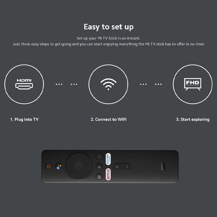 Mi TV Stick Full HD Android Smart TV Global Version TAM