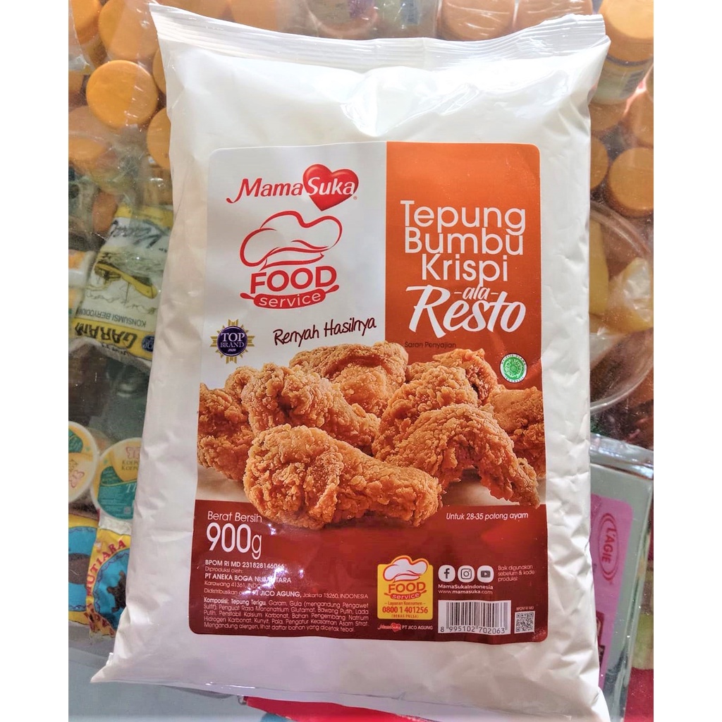 

TEPUNG BUMBU KRISPI SERBAGUNA ALA RESTO REPACK 250GRAM