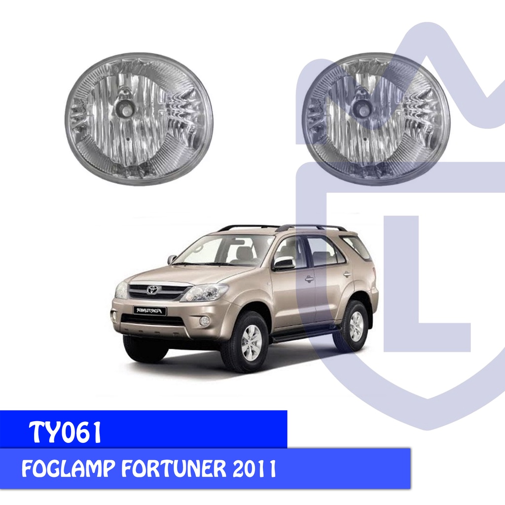 FOGLAMP / LAMPU KABUT DLAA TY061 TOYOTA FORTUNER 2011