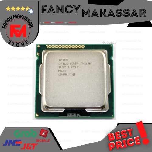 Processor Intel Core i7 2600 sandy bridge Socket LGA 1155 | SECOND NORMAL | FANCY_MAKASSAR