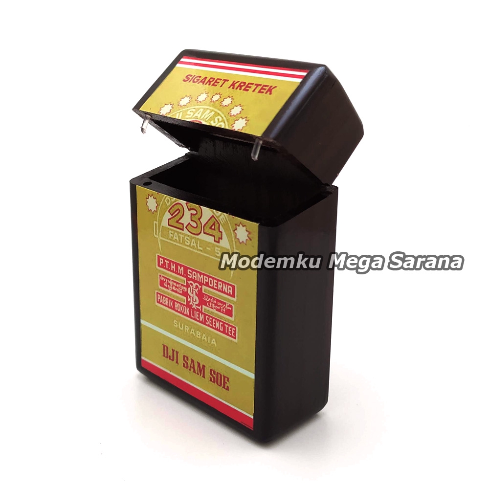 Tempat Rokok Wadah Penyimpan Rokok Kayu Sono Keling