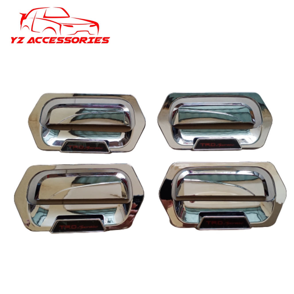 Paket Cover Handle + Outer Avanza Xenia Lama Chrome TRD Sportivo