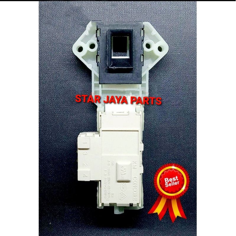 Door Lock Dor Swit Switch Pintu Mesin Cuci Front Loading LG 8070 1070 8008 Sharp