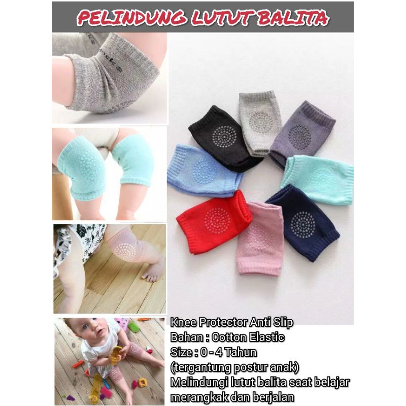 BLESSHOP Pelindung Lutut Anak Deker Balita Knee Protector