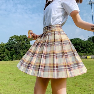 plaid womens skirts