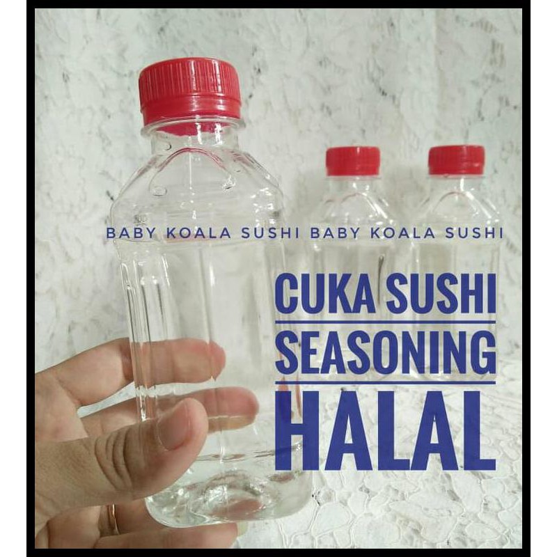 

Terjamin CUKA SUSHI HALAL | Rice Vinegar | Seasoning Nasi Sushi Pengganti Mirin