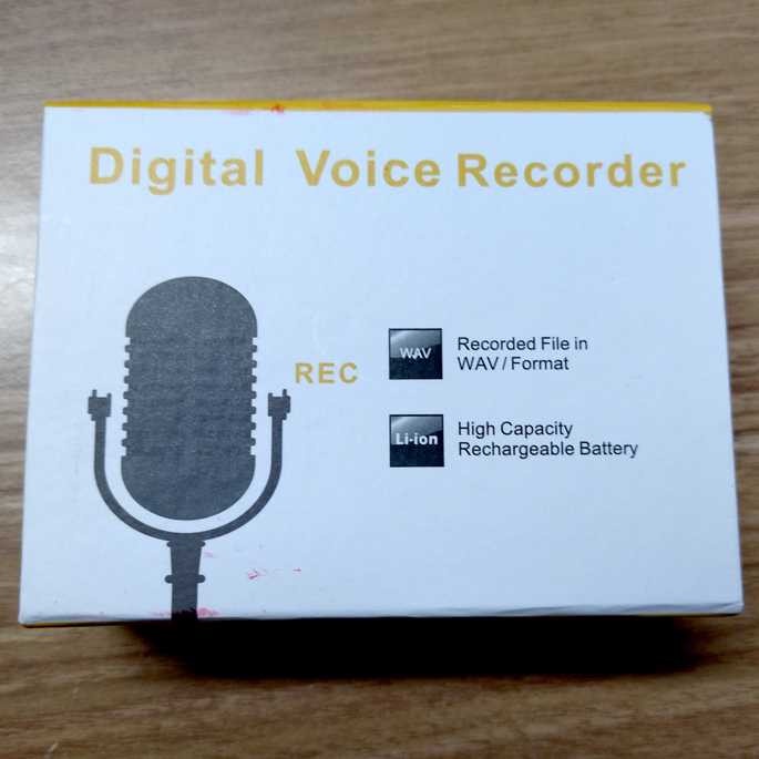 Voice Recorder 32GB Perekam Suara Audio Digital Mini USB OLED