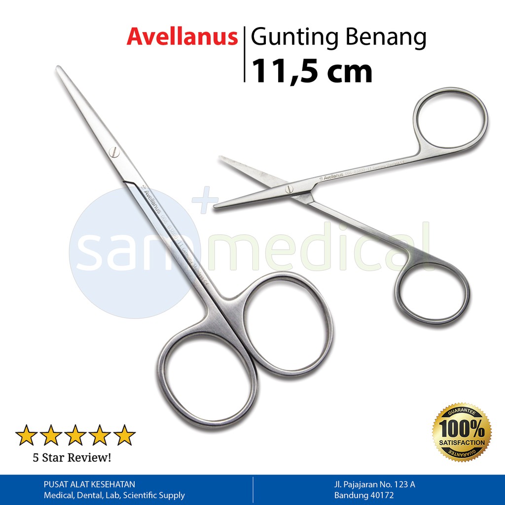 

Avellanus Gunting Benang 11,5 cm