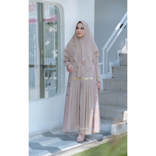 BRAND NEW DESIGN Gamis syari original KANAYA SERIES by BERMERKs syari-K. Malika nude