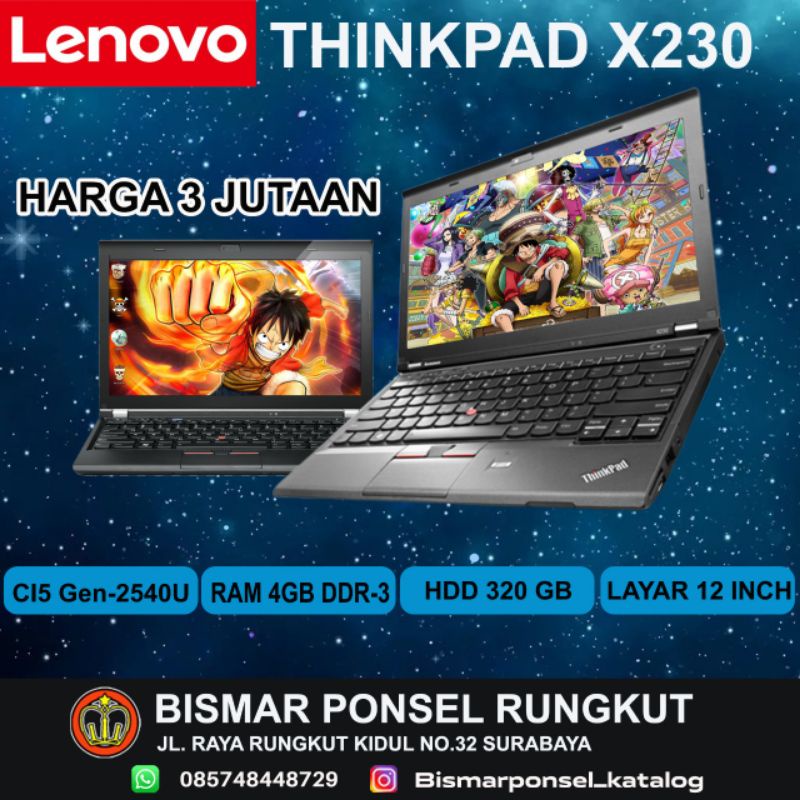 Laptop Lenovo x230