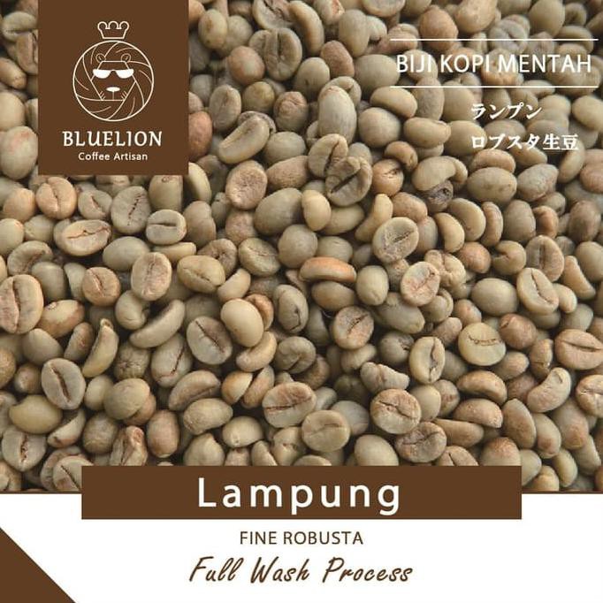 Green Bean - Lampung 1KG Fine Robusta - Kopi Biji Mentah