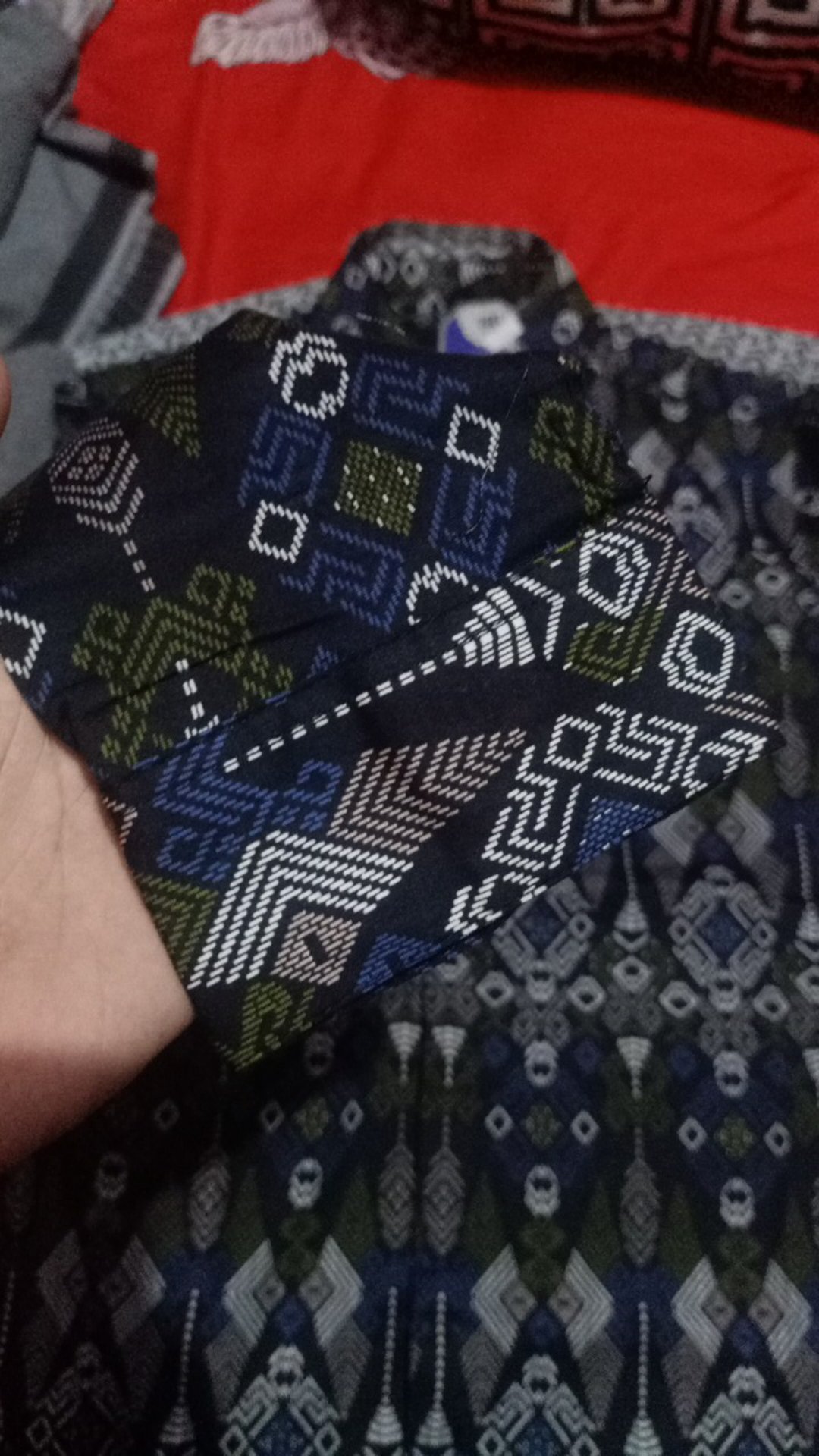 Dgm Fashion   Kemeja Batik Pria Songket Lengan Panjang Batik Pria Batik Kasual Batik Stretch Pria