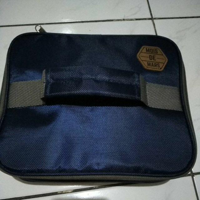 Tas Lunch Box Jaring Premium Lapis Aluminium Foil - Polos
