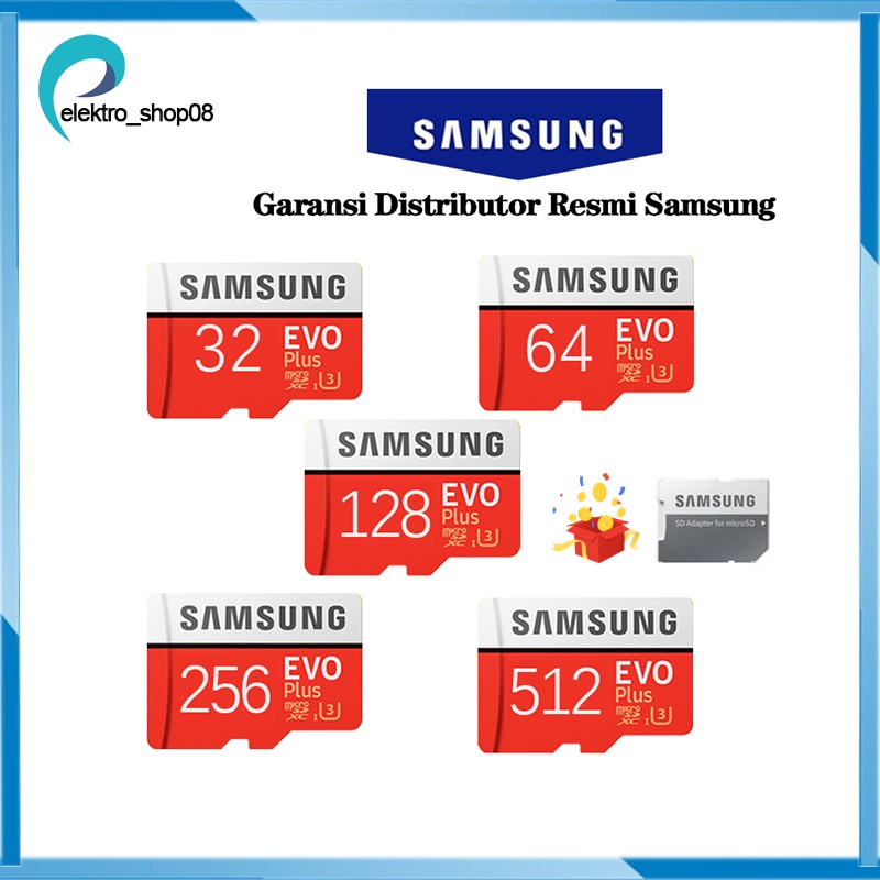 Samsung Kartu memori 32/64/128g/256G/512GB transfer 95MB/S Ultra kartu sd memory kartu TF