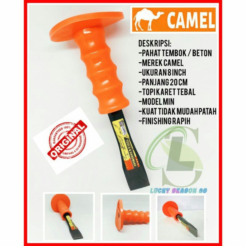 Pahat Beton Camel 8&quot;Inch 20cm-Pahat Tembok Camel Bagus Murah